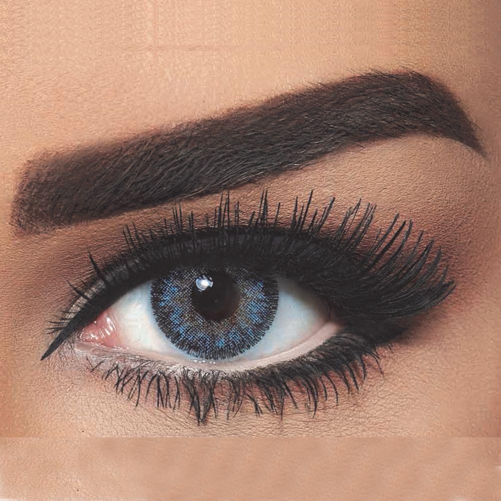 Bella - Contour - Blue Colored Lenses  Blue, Color_Blue Bella Lenzy