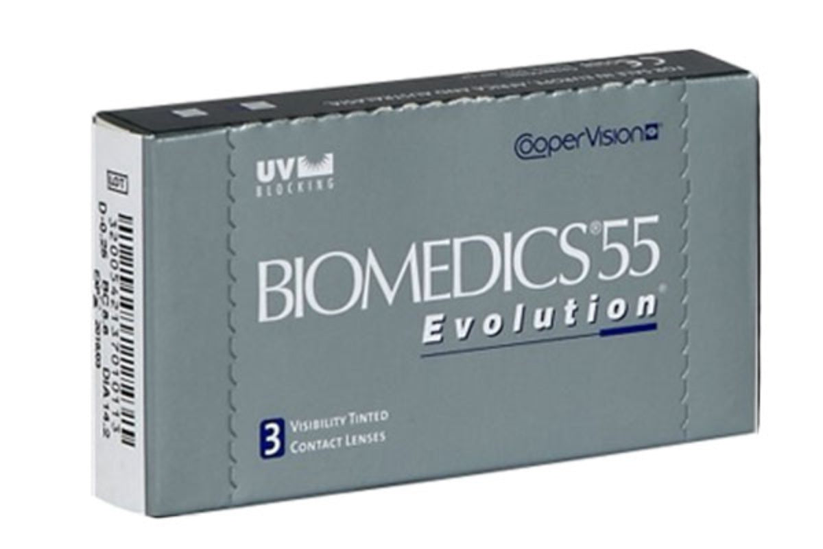Biomedics - Box of 3 Clear lenses  1 Month, Spheric Biomedics Lenzy