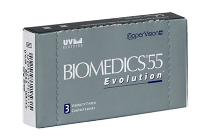 Biomedics - Box of 3 Clear lenses  1 Month, Spheric Biomedics Lenzy