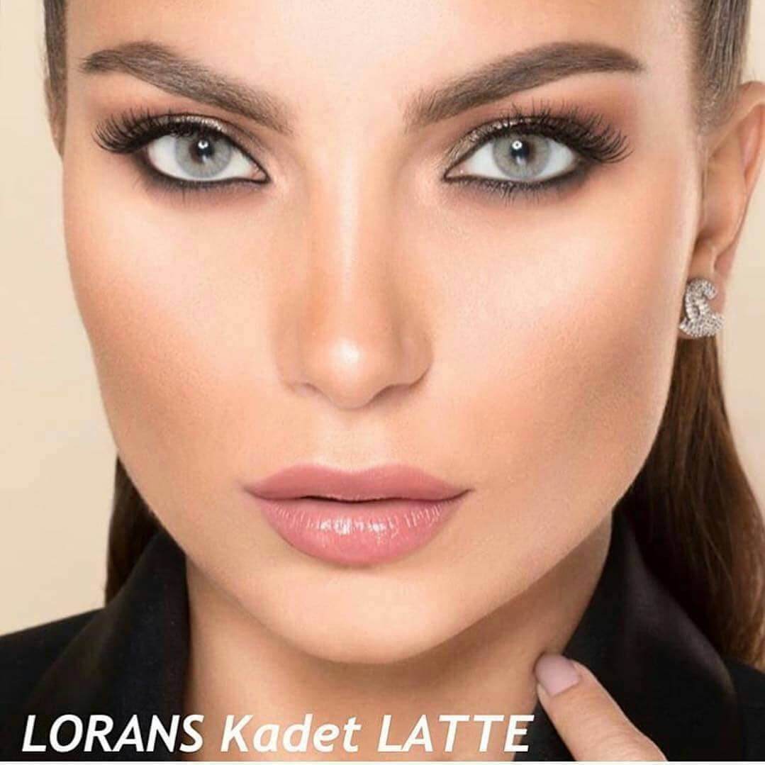 Lorans - Kadet Latte Colored Lenses  Green Lorans Lenzy