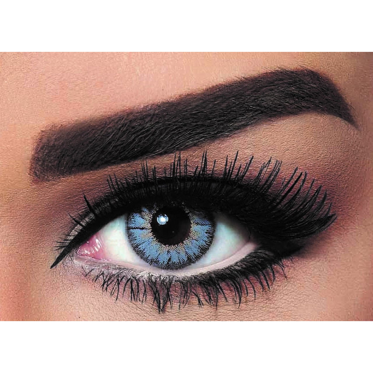 Bella - Natural - Viola gray Colored Lenses  Blue, Color_Grey, Grey Bella Lenzy