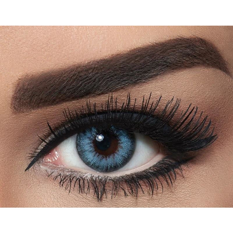 Bella - Diamond - Pacific Blue Colored Lenses  Blue, Color_Blue Bella Lenzy