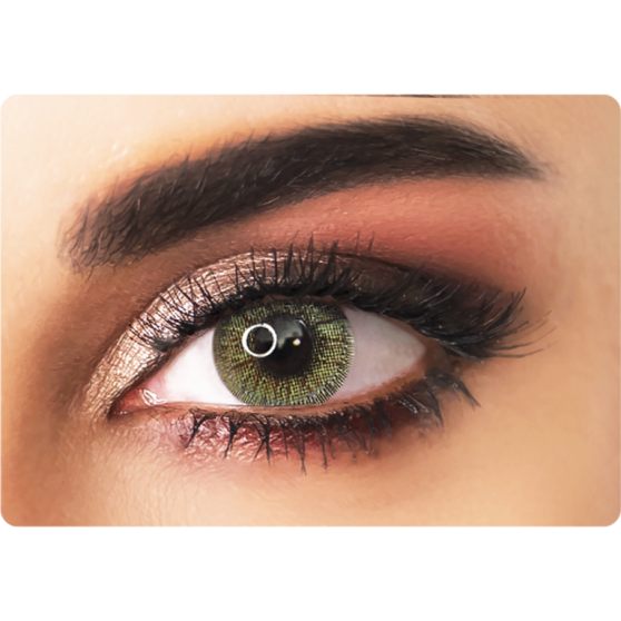 Adore - Crystal - Green Colored Lenses  Adore, Color_Green, Green Adore Lenzy