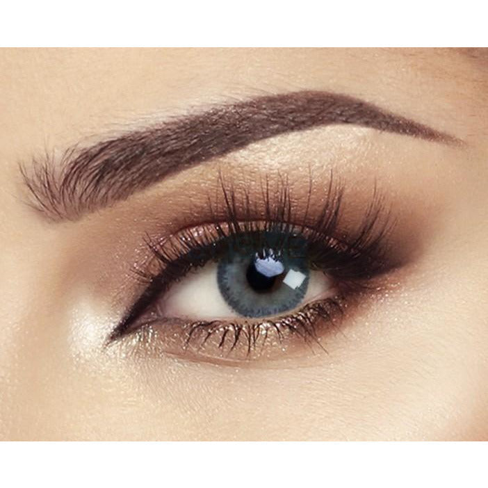 Bella - Glow - Navy Gray Colored Lenses  Grey Bella Lenzy