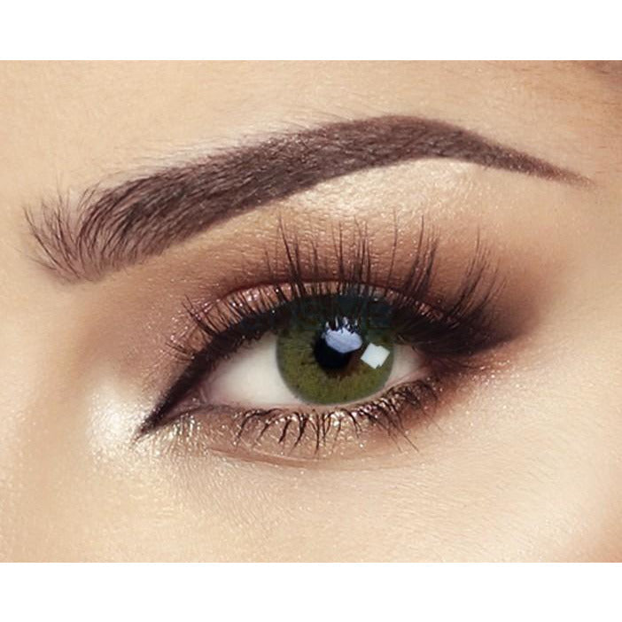 Bella - Glow - Lime Green Colored Lenses  Color_Green, Green Bella Lenzy