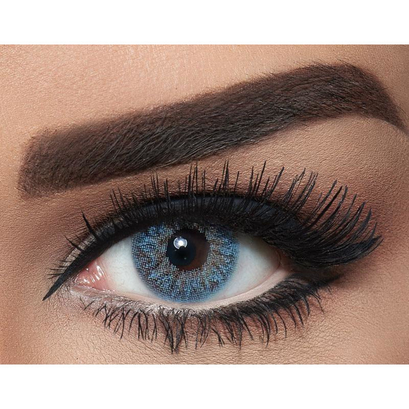 Bella - Natural - Blue Colored Lenses  Blue, Color_Blue Bella Lenzy