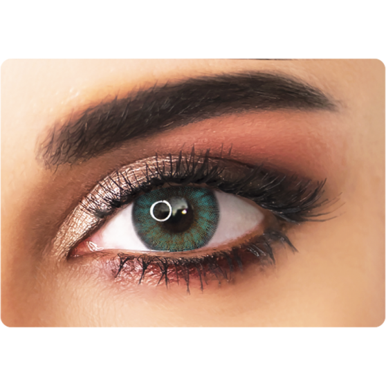 Adore - Gold - Bi Green Colored Lenses  Green Adore Lenzy
