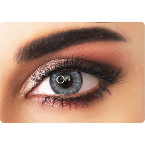 Adore - Gold - Bi Grey Colored Lenses  Gray Adore Lenzy