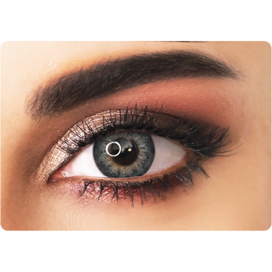 Adore - Gold - Dare Grey Colored Lenses  Grey Adore Lenzy