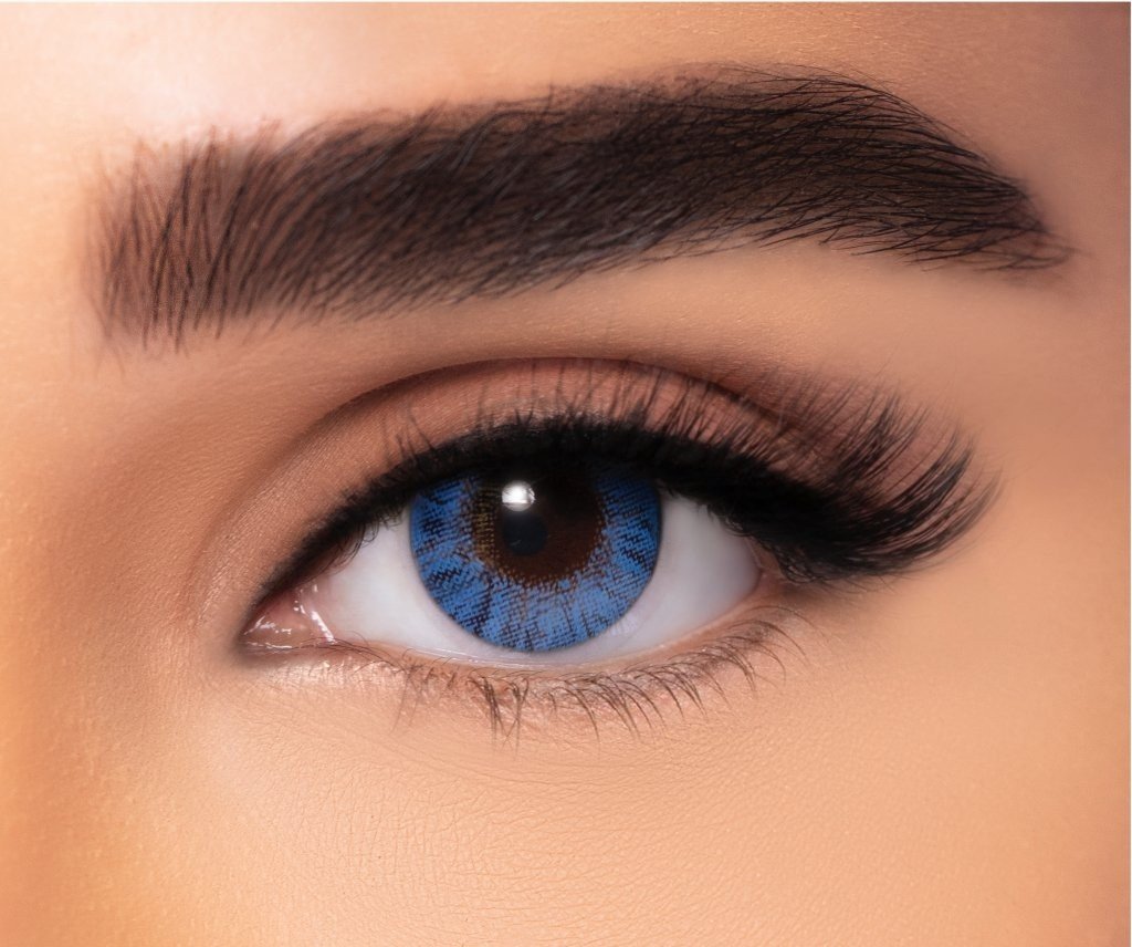 Freshlook - Colors - Sapphire Blue Colored Lenses  Blue, Color_Blue Freshlook Lenzy
