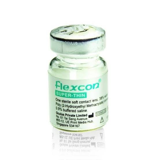 Flexcon super thin Clear lenses  Spheric Flexcon Lenzy