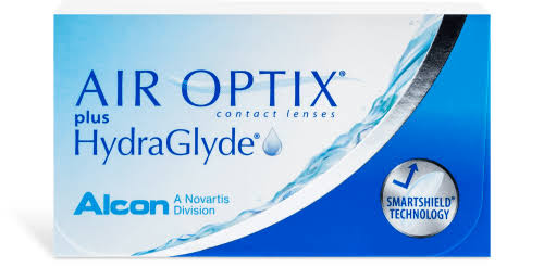 Air Optix Hydraglyde Clear lenses  Silicone Hydrogel Alcon Lenzy