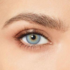 Attitude Collection - Quarterly (3 tones) - Irresistible Blue Colored Lenses  Blue Desio Lenzy