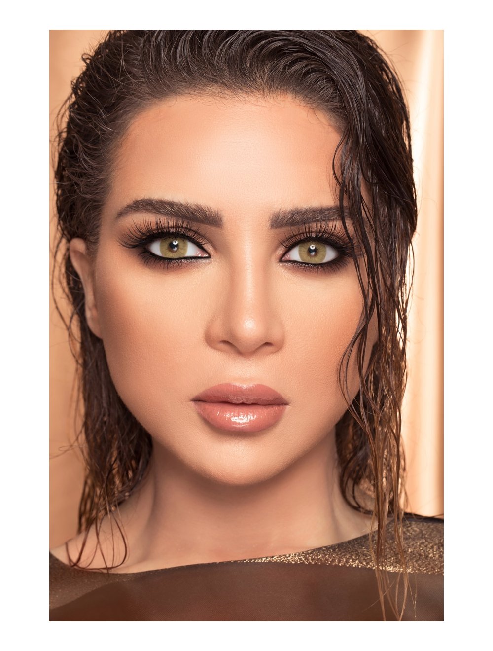 Luminous - Lemon Colored Lenses  Green, Hazel, Lemon Luminous Lenzy