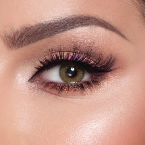 Bella - Elite - Silky Gold Colored Lenses  Gold, Hazel Bella Lenzy